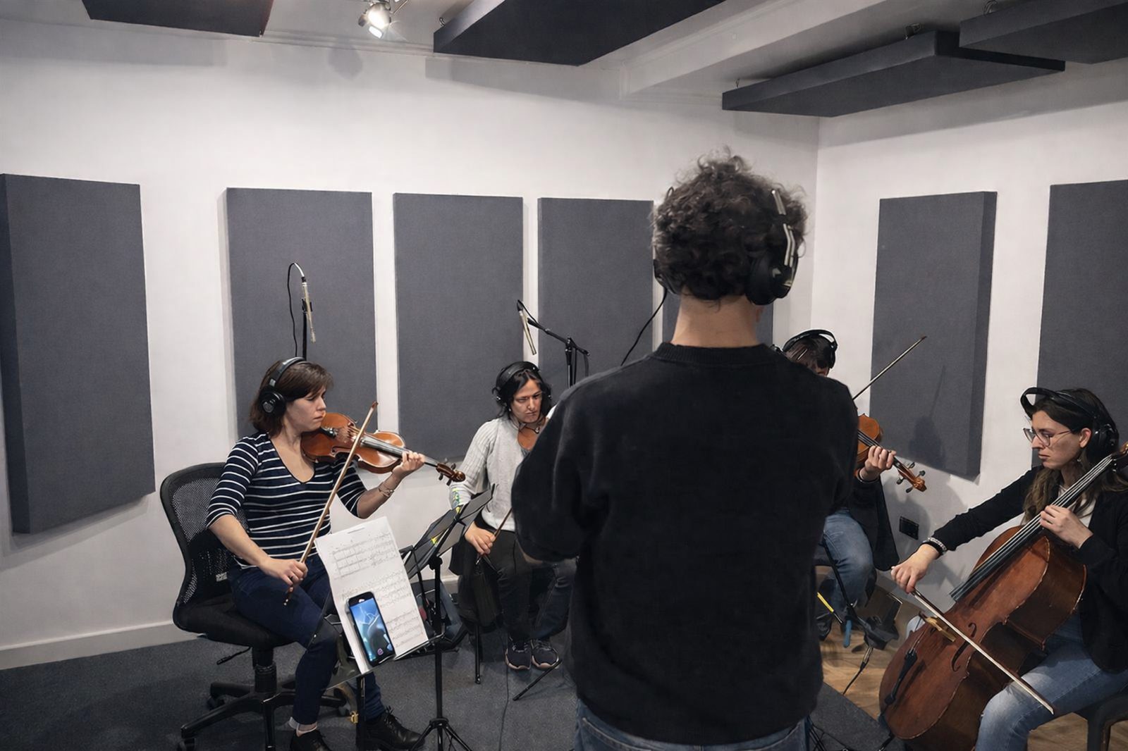 Estudio de grabación — vista 3